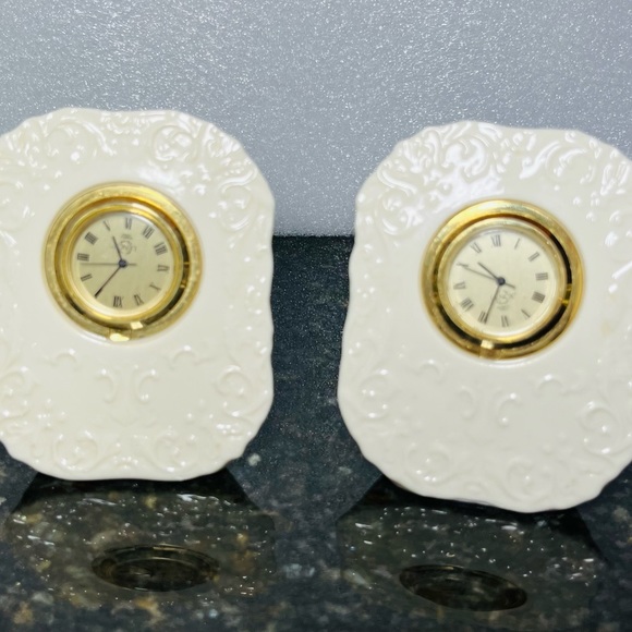 Lot Of 9 Vintage Lenox Clocks And Figurines - Picture 7 of 11